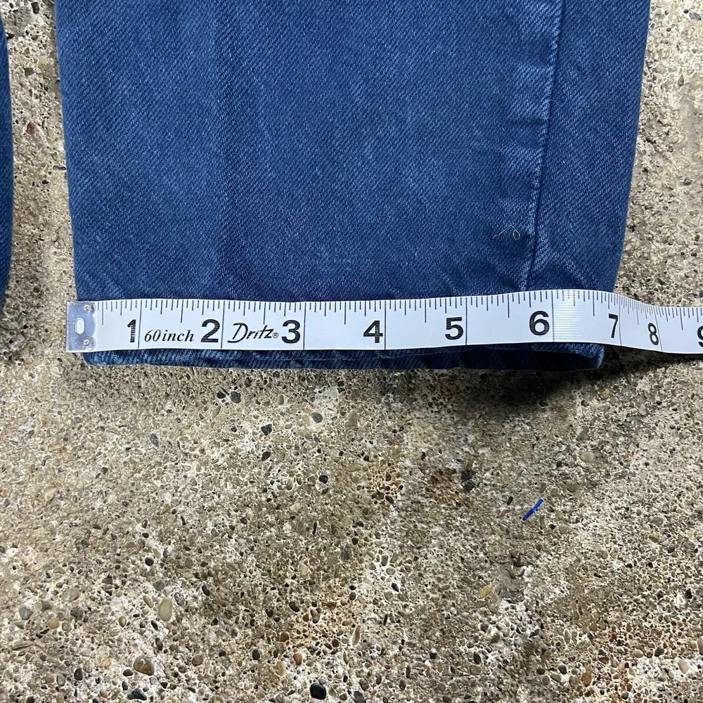 Vintage 90s Levi's 560 Jeans Youth Size 27x30 Blue Denim Orange Tab Comfort Fit